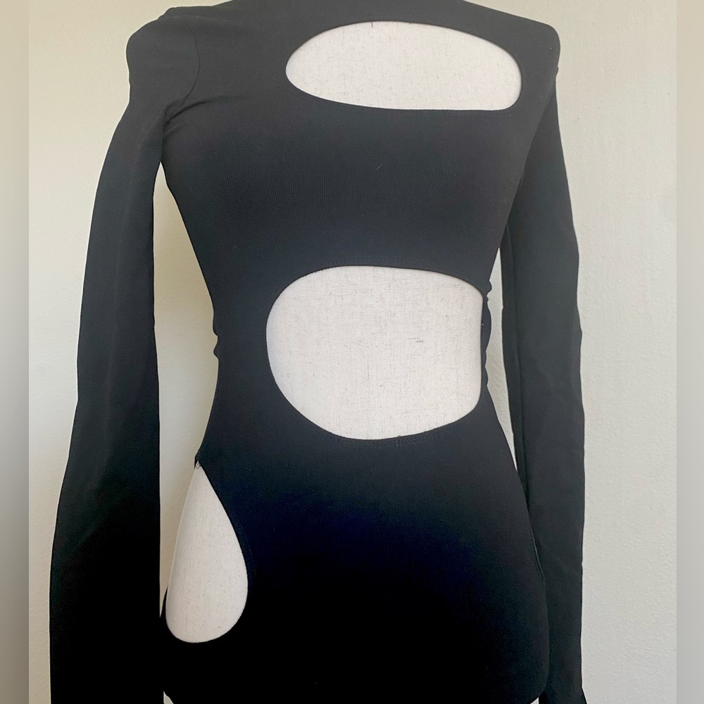 Edikted party mini bodycon dress with cutouts